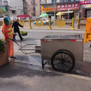 打响假期“收尾炮”——城西清扫保洁管理所启动环境净化攻坚战