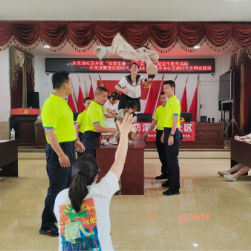 木里港社区开展“筑牢生命防线 守护夏日平安”防溺水宣传教育活动