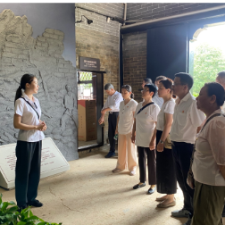 通海路管理处:踏寻平江红色足迹 筑牢党员初心使命