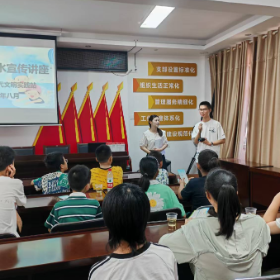 东升社区开展暑期“护苗行”   筑牢青少年防溺水安全网