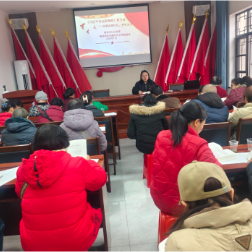 梅溪桥社区开展专题学习会