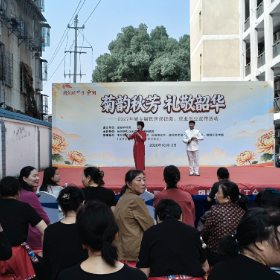 望城岭社区:菊韵秋芳,礼敬韶华