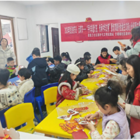 琵琶王社区:手作非遗灯笼 传承中华文明