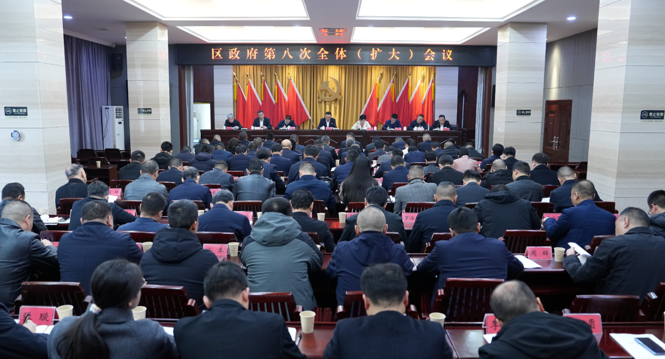 区政府召开第八次全体（扩大）会议