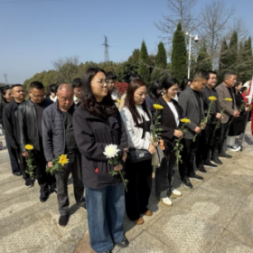 枫桥湖街道:缅怀先烈寄哀思 文明祭扫树新风