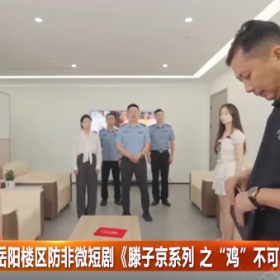 岳阳楼区防非微短剧《滕子京系列之“鸡”不可失》获省级荣誉