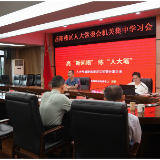 岳阳楼区人大常委会召开“每月一课”集中学习会
