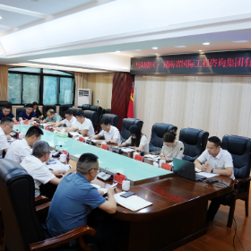 岳阳楼区与湖南省国际工程咨询集团举行洽谈会