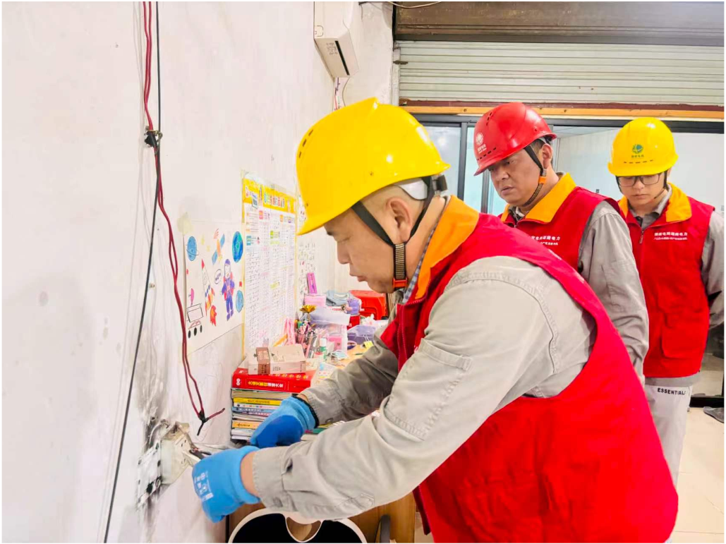 通海路管理处：电力惠民进社区 检修排险暖民心