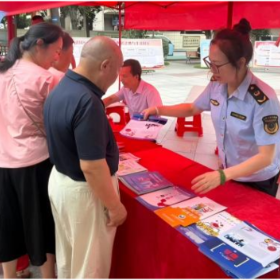 岳阳楼区市场监督管理局开展全民禁毒宣传月系列活动