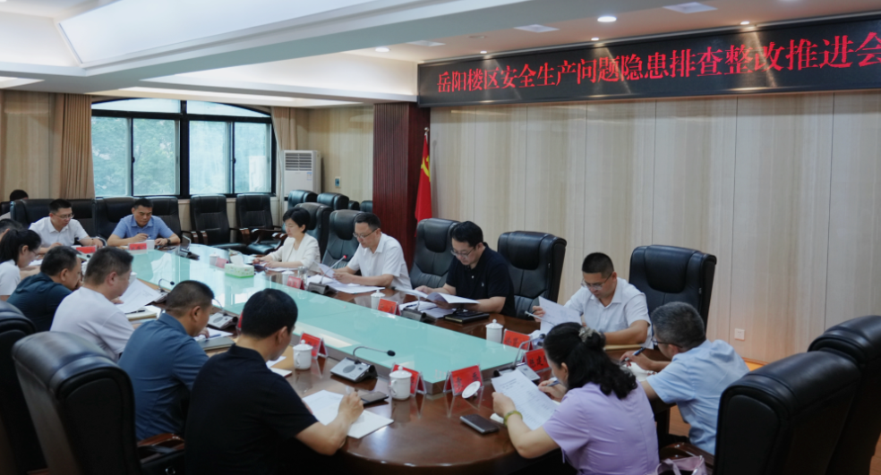 我区召开安全生产问题隐患排查整改推进会