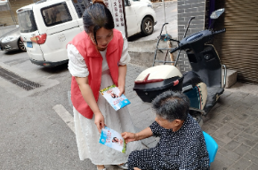 观音阁社区：反诈护夕阳 平安进社区