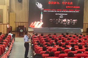 你我参与，守护未来——李家冲社区开展禁毒知识进校园活动
