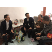慰问扬美德 敬老过重阳