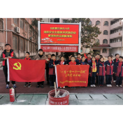 消防宣传进校园 共筑校园安全线