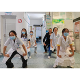 洛王街道社区卫生服务中心开展 工间操“八段锦”健康快乐动起来