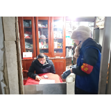 德胜社区开展肝炎防治知识宣传活动