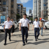 曾平原一线督导安全生产工作