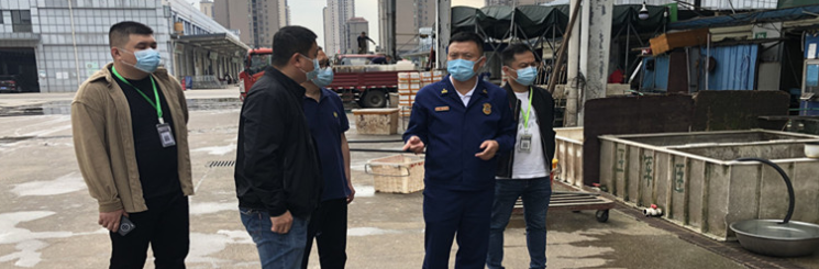 区消防救援大队大队深入海吉星市场开展消防安全大检查“平安一号”行动
