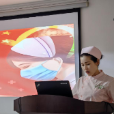 奇家岭街道社区卫生服务中心5.12国际护士节“传承红色基因，争做最美护士”主题演讲比赛