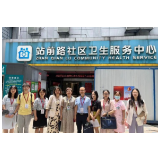 站前路社区卫生服务中心 迎接国家心脑血管事件监测项目调研