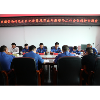 【重点工作】区城管局召开纪律作风突出问题整治工作推进会