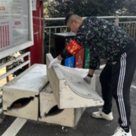 助力城市“六治” “劲”显先锋力量