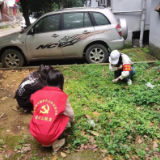 站前路街道铁路社区开展禁种铲毒宣传志愿服务活动
