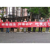 “禁毒铲毒、人人有责”洛王社区开展禁毒主题活动