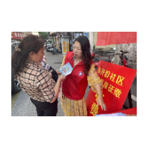 医保相伴 健康无忧——东茅岭社区新时代文明实践站开展城乡居民医保缴费宣传工作