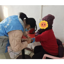 冬日暖阳--金鹗山街道社区卫生服务中心的为民情怀