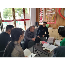 金鹗山街道:医保征缴 为民生保障护航