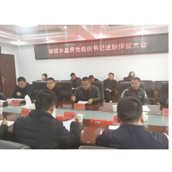 郭镇乡召开2023年度基层党组织书记述职评议大会