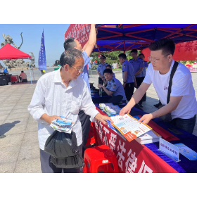 金融公安齐发力 处非宣传显效果