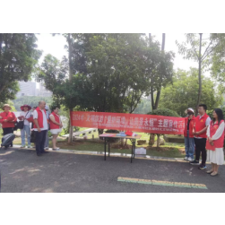 爱护环境,让美景永恒——王家河街道开展文明旅游主题宣传活动