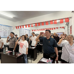 年丰巷社区：党员大会暨“迎七一” 主题党日活动