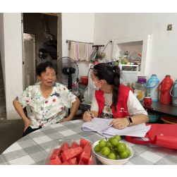 党建引领聚合力  探访关爱“益”起行————特殊困难老人探访关爱服务