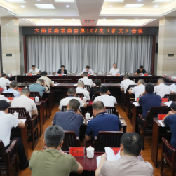 六届区委常委会第107次（扩大）会议召开
