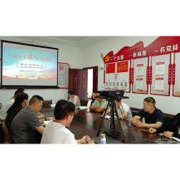 海棠社区开展社会主义核心价值观 讲座活动
