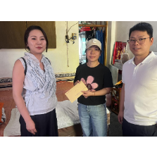 “关爱你我他,情暖千万家”走访关爱活动