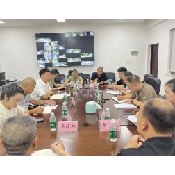 凝聚智慧 开拓“卫”来——岳阳楼区市容环境卫生中心与经开区环境卫生管理所召开工作交接见面会
