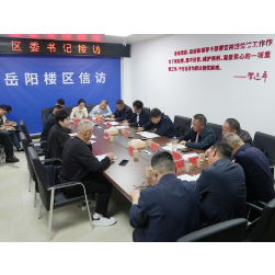 曾平原到区综治中心接待来访群众