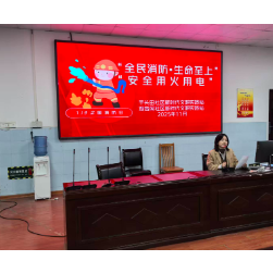 芋头田社区新时代文明实践站开展“全民消防 生命至上——消防安全知识进校园”活动