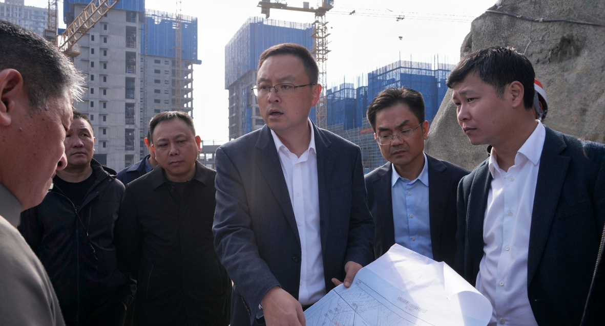 白再兴督导重点项目建设工作