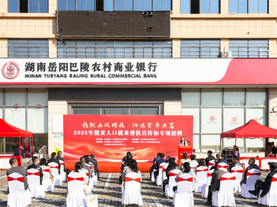 岳阳楼区：专项宣传招聘活动 着力促就业奔共富