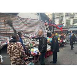 梅溪桥社区联合开展专项整治行动