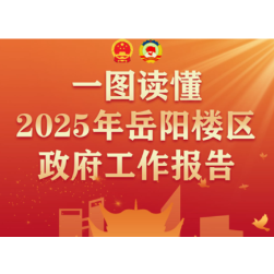一图读懂 | 2025年岳阳楼区政府工作报告