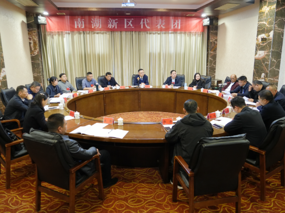 岳阳楼区第六届人民代表大会第五次会议举行第二次分团讨论