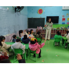 李家冲社区新时代文明实践站开展“岳分类岳美好--垃圾分类我先行”垃圾分类宣传活动