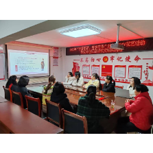 李家冲社区新时代文明实践站开展“共簇繁花,智启芳华”妇女节主题活动